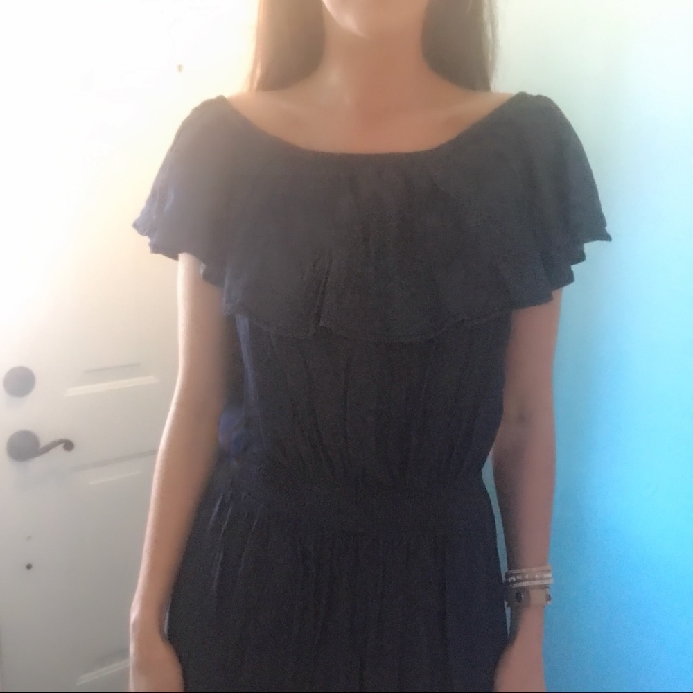 INC Concepts Off-The Shoulder Denim Maxi Dress 😍 - Picture 4 of 6